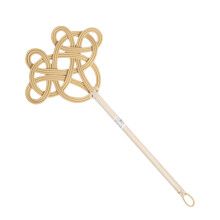 Clearance! Home Decor, Carpet Beater Rattan Carpet Beater Manual Hollow Carpet Beater with Handle Manual Duster Manual Carpet Rattan Beater