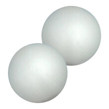 2 Pieces Craft Foam Balls Christmas Balls for Household DIY Arts and Crafts Dia 25 cm