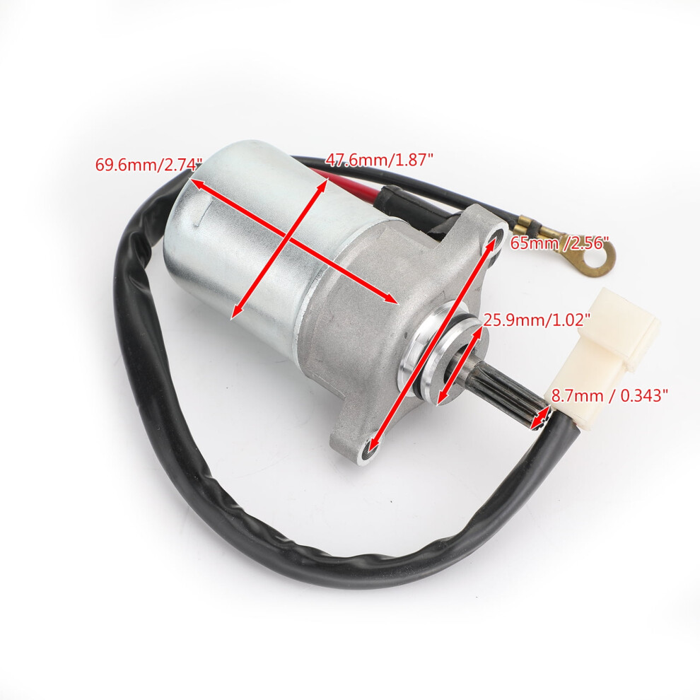 Starter For Yamaha 50 C3 Giggle Xf50 Vox Xc50 Vino Yn50 Bx50 Scooter 04-17 9450273032733
