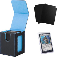 The deck box is used for commander display. The card deck box is suitable for 100 pairs of cards and TCG card storage