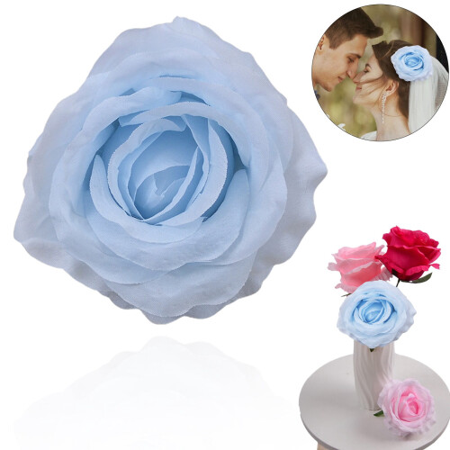 Tête de rose Anna à bord simulé, fleur simulée (4,33", 1 pièce)