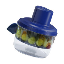 Éplucheur de raisins électrique automatique, éplucheur de petits fruits et d'ail portable et rechargeable