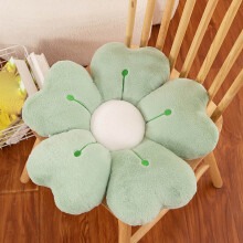 Flower Pillow, Flower Shaped Pillow Decorative Throw Pillows for Bed Couch, Cute Daisy Pillow Dorm Decor Floor Seating Cushion (Green, 20 Inches)