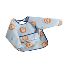 Baby Bib Full Sleeve Adjustable Reversible 6-18 Months