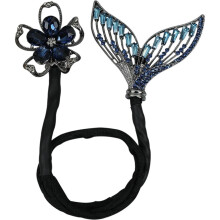 Moldeador de moños para el cabello – Anillo de aleación de zinc, 39 cm