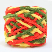 Hilo de chenilla suave de 100 g, hilo de terciopelo para mantas, hilo grueso y esponjoso para ganchillo, tejido a mano, tejido de punto, suéteres,