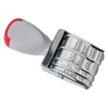Rubber Stamp Line Dater Rubber English Date Stamp Scrapbooking Date Stamp Rotating Stamp Office Stamp