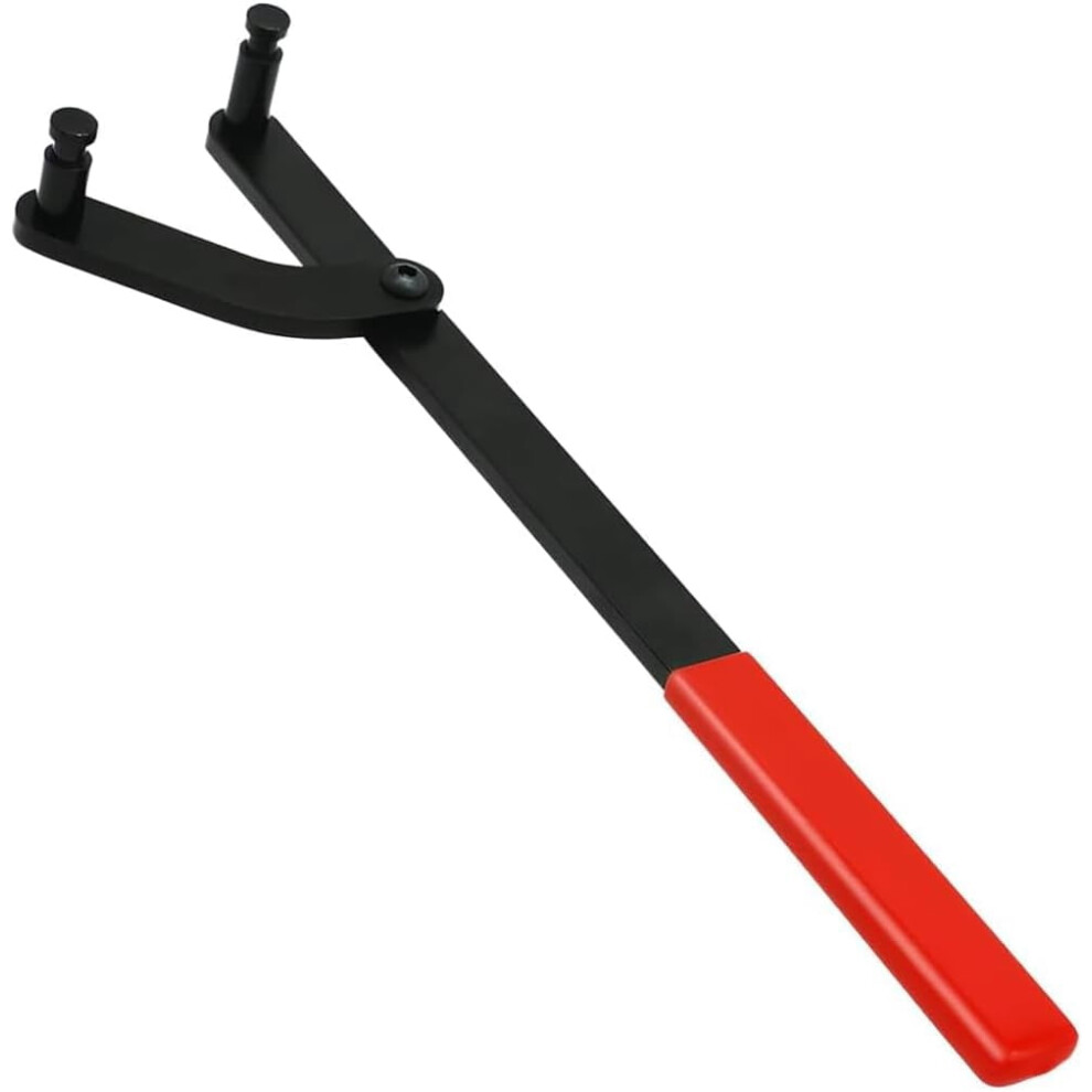 Universal Car Camshaft Pulley Holder Wrench For Cam/Injection Pump Removal Â Compatible With Suv, Sedan, Truck Black/Red 9329345344251