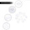 20Pcs PVC Suction Cable Clips Light String Cord Holders for Home Use 10