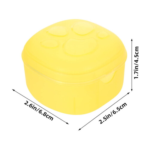 2pcs Adorable Pacifier Holder Case for Travel Cute Storage Container for Safe Keeping 1