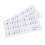 Feuilles Autocollants Pour Clavier De Piano D'Initiation 6