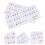 Feuilles Autocollants Pour Clavier De Piano D'Initiation 7