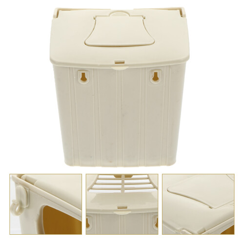 Parrot Breeding Nest Box for Bird Cage Mounted Plastic Cockatiel 2