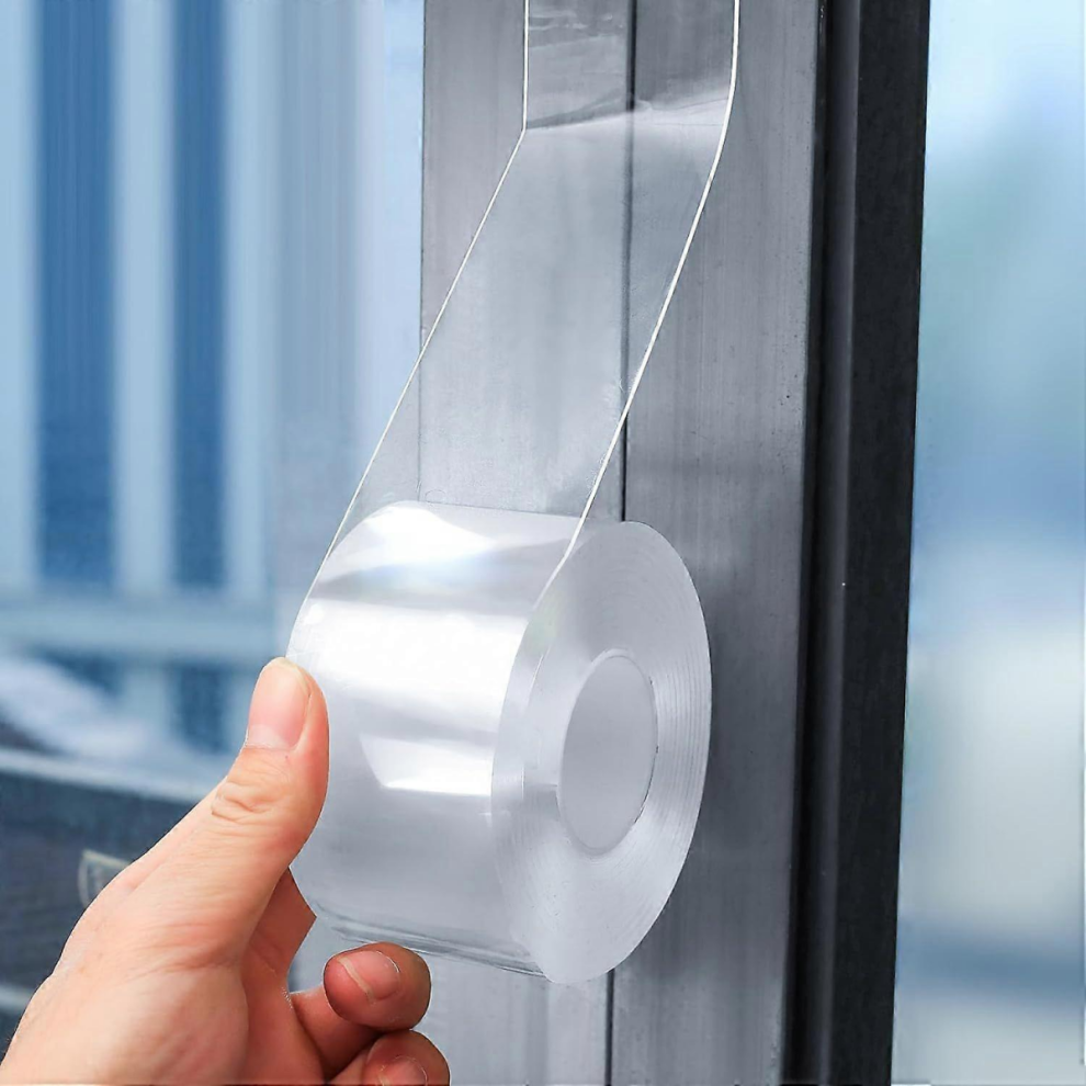 Sealing Tape For Doors And Windows, 5Cm X 10M, Weatherproof, Transparent, Self-Adhesive, Winter Window Seal Strip, Windproof, Dustproof, Cold Air 5996097000007