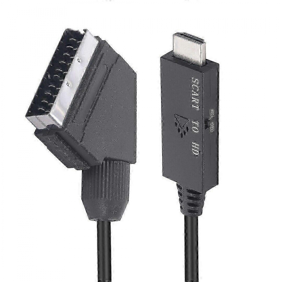 Scart To Hdmi Converter Scart To Hdmi Adapter Video Audio Converter Video Cable 5996097000212