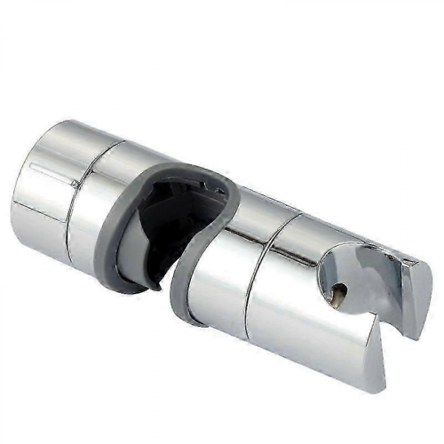 Supporto doccetta per asta doccia regolabile 18-25 mm ABS Argento