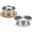 2Pcs Silver Stainless Steel Filtered Water Pitcher Lid Practical Cover 8