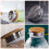 2Pcs Silver Stainless Steel Filtered Water Pitcher Lid Practical Cover 10
