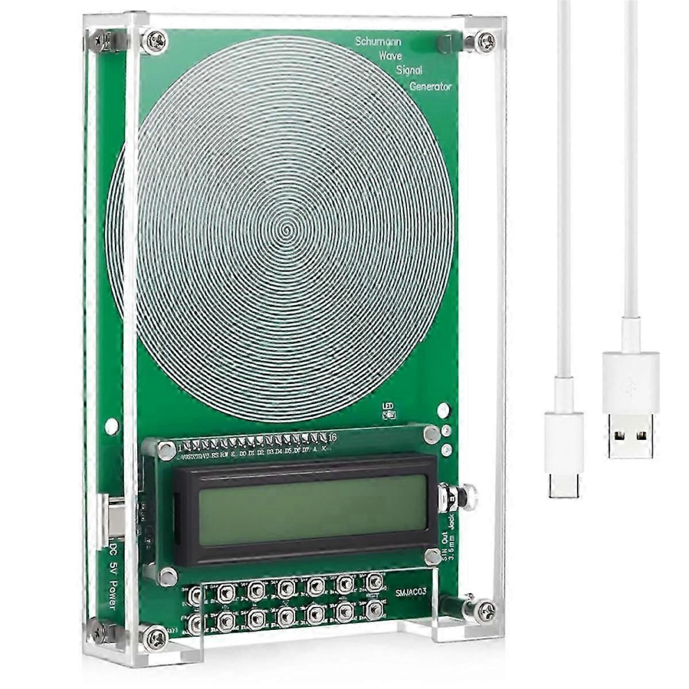 0.01Hz-10000Hz Adjustable Sine Wave Resonance Generator Ultra Low Frequency Generator Resonator Sound Frequency Machine 5996097999394