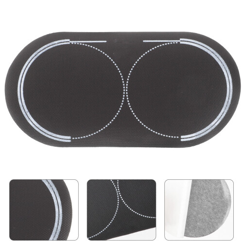 Drum Patch Pad De Remplacement Double Step Pour Batterie Percussion 2