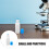4 flacons applicateurs 100 ml plastique rechargeables avec éponge 5