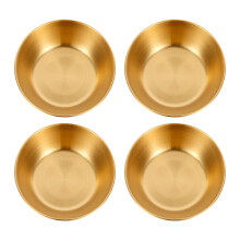 12Pièces Coupelles Sauce Métal Dorées Pour Cuisine Service
