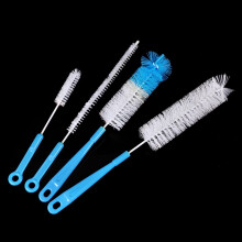 Juego de 4 cepillos limpiadores para botellas de agua con mango largo, cepillo para pajitas y limpiador de boquillas para hervidores – Compatible