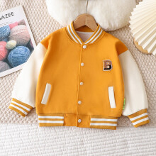 Leichte Patchwork-Baseballjacke für Kleinkinder (Jungen & Mädchen), kompatibel mit Größe 5T – Schneemantel