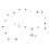 3Pcs LED Snowman String Light Battery Operated Decorative Multi-Color 1