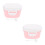 2Pièces Conteneur Poudre Lait Bébé Rose PP Étanche 1