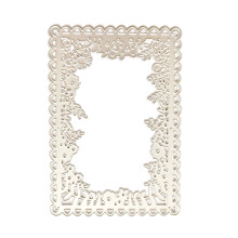Metall-Stanzformen für Blumenrahmen, Prägeschablonen, Schneideformen für Kartenherstellung, Scrapbooking, Papierbastelvorlagen