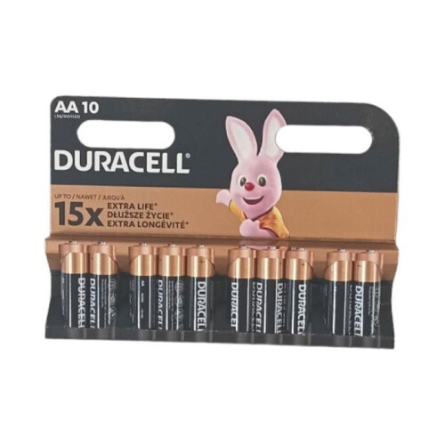 DURACELL AA7+3 BATERIAS GRATUITAS