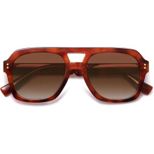 Ochelari de soare aviator retro polarizați, groși, pentru femei și bărbați, nuanțe pătrate mari, la modă, SJ2385