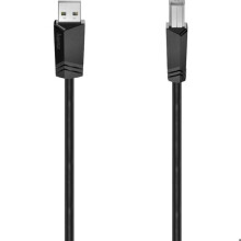 Hama USB-kabel USB 2.0 USB-A mannelijk, USB-B mannelijk 5.00 m zwart 00200604