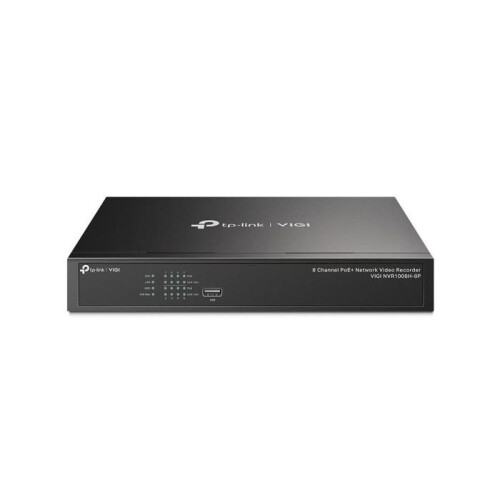 TP-LINK Netzwerkvideorecorder (NVR) Tp-Link VIGI NVR1008H-8P Schwarz