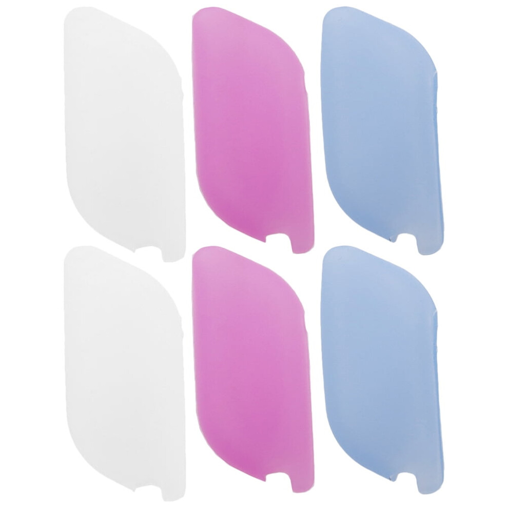 Toothbrush Cases 6Pcs Toothbrush Dust Caps Silicone Dust Covers For Toothbrush Heads Reusable Toothbrushes Caps,2.36"X1.18"X0.59" 9353595634961
