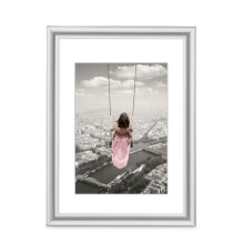 Fotolijst - HAMA - Swing - Zilver - Kunststof - Rechthoekig