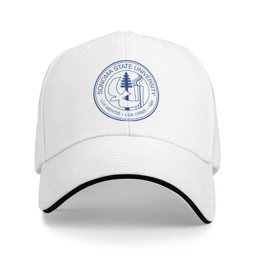 Sonoma State University basebollkeps unisex bomull