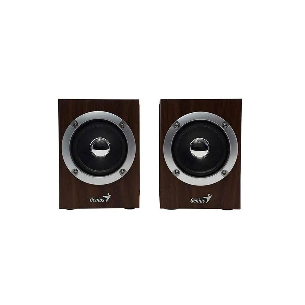 Genius SP-HF280, 2-Wege, 2.0 Kanäle, Verkabelt, 6 W, 100 - 20000 Hz, Braun - Bild 3