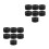 20Pcs Round Flower Pot Risers Durable Rubber Cushions for Garden Use 1