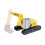 Bagger mit Kabine 1