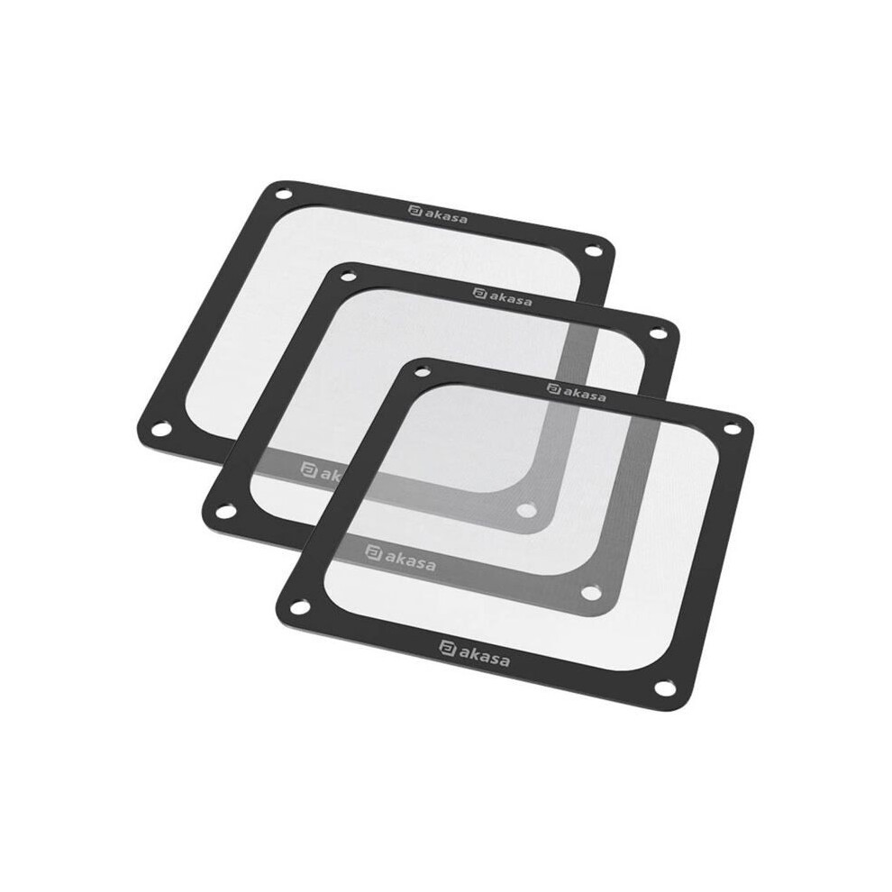 Akasa GRM12-M01-BKT3 PC-Lüftergitter mit Filter 120 x 120 mm 3 St. - Bild 6