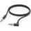 Hama Cabo Aux - Hama - Conector de 3,5 mm - Conector em ângulo de 90 - 1,0 m - Preto 1
