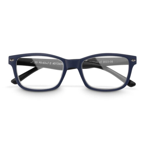 Hama Paio di occhiali, plastica riciclata, blu scuro/nero opaco, + 2,0 dpt