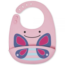 Skip Hop - Babador de Silicone ZOO - Borboleta