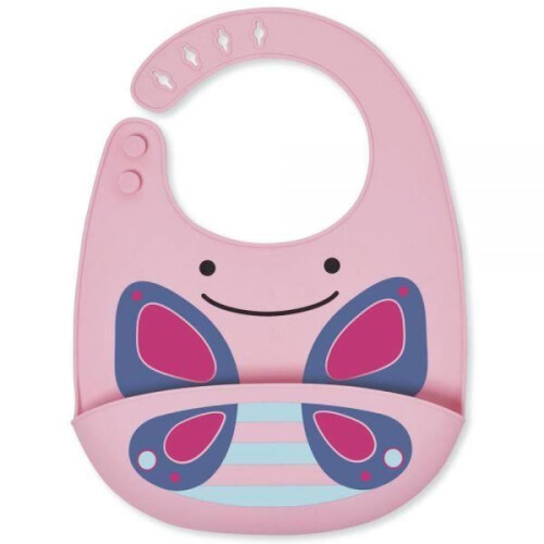 Skip Hop Skip Hop - Babador de Silicone ZOO - Borboleta