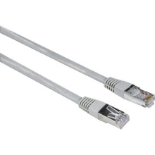 Hama RJ45 netwerkkabel, patchkabel CAT 5e F/UTP 30 m grijs PVC-mantel, gedraaide paren 1 st. () - 00200921