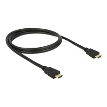 Cable HDMI con cable Ethernet HDMI (M) a HDMI (M) 1 m negro soporte 4K - DELOCK