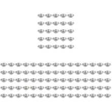 1000Pcs Silver Foil Egg Tart Cups Easy Release Mini Baking Molds