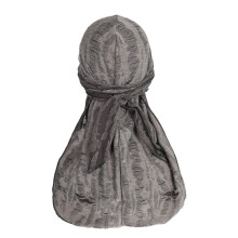 Herre Silky Durag – Justerbar Lang Hale, 3-pak